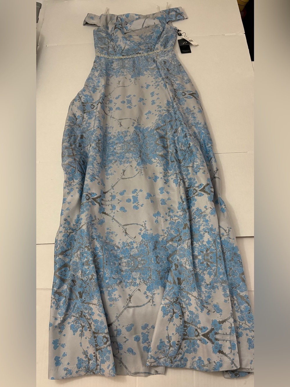 Adriana Papel JQD Halter Ball Gown Size 2